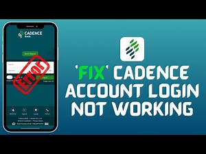 How to Fix Cadence Account Login Not Working 2024?