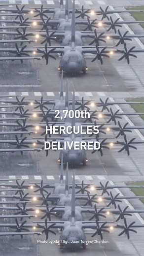 94K views · 2.2K reactions | 2,700th Herc delivered! ✅ Trusted by 70 nations for its unmatched performance and versatility! #ReadyForWhatsNext | Lockheed Martin | Facebook