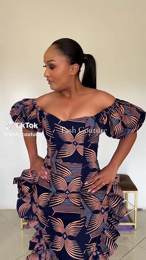 Custom-Made Chitenge and Ankara Dresses for 2024