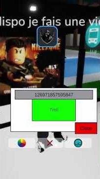 Code musique en français sur Roblox est plus deux code son connu regarde jusqu’à la fin