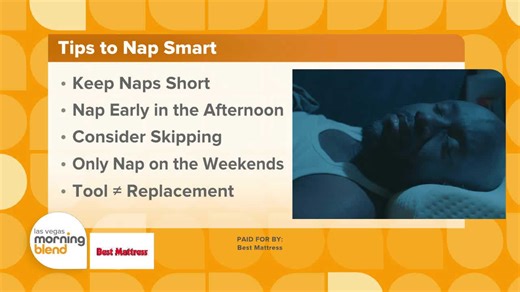 Sleep tip from Best Mattress: Nap smart