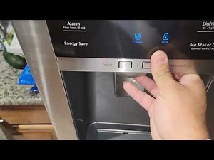 Samsung French Side By Side Ice/Water Lever Replacement