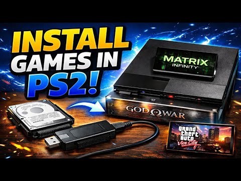 How to install games in playstation 2