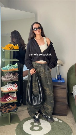 how to style camo pants #baggy #ootd #ootdguide