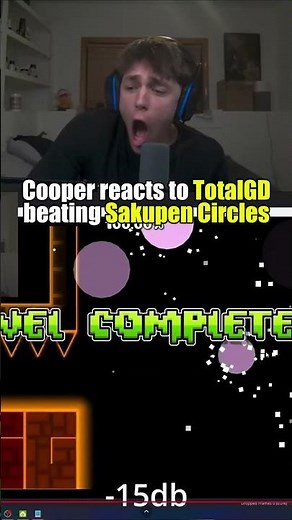 Cooper reacts to TotalGD beating Unnerfed Sakupen Circles