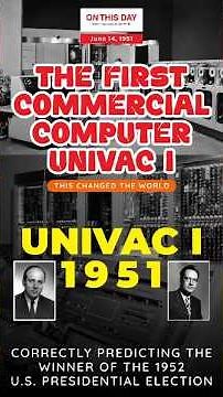 Before Your Laptop: The Giant Machines That Built the Future | UNIVAC I 1951