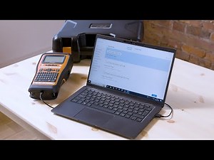 Brother PT-E560BT - How-to video - P-touch Editor software