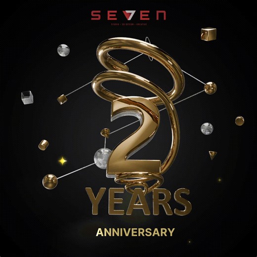 From sketches to 3D dreams, we’ve officially survived 2 whole years of chaos, coffee, and creativity 😎☕️ Celebrating every little win, every big project, and the people who made it possible! 🎉 #SevenStudio #2Years #CreativeJourney | Seven Studio