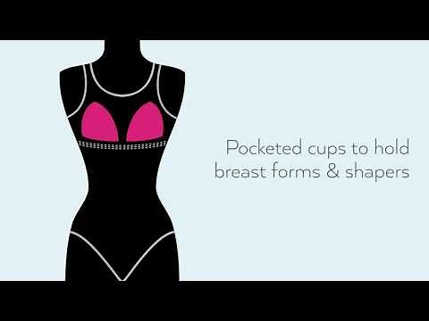 Mastectomy Swimwear - Special Design Features of Amoena Swimsuits, Bikinis, Tankinis