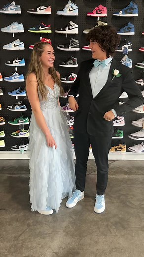 Prom Night Drip: Sneakerhead Couple Stuntin' in Jordan's! 👟
