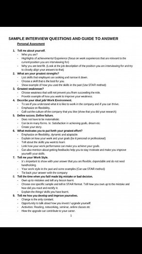 Interview questions and Guide to Answer them #jobsinbotswana #tiktokbotswana #jobsearch #jobtips #2023