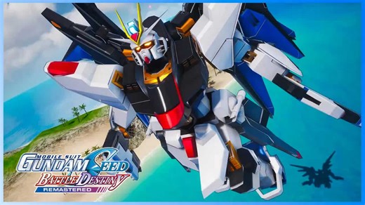 Strike Freedom gameplay in Gundam Seed Battle Destiny remastered