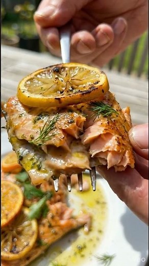 Salmon Belly Cooked Over Oranges & Lemons 🔥 This Changed Everything