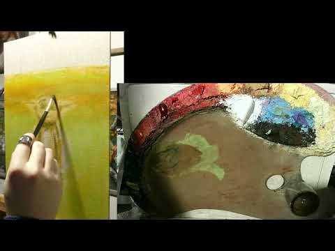 Daily alla prima painting practice - nr.334 - #oilpaint #allaprima