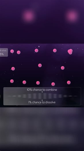 FactFuel | The Law of Stability: Unstable blobs vanish; stable ones endure. See them combine & evolve in this accelerated simulation. #ScienceFacts... | Instagram