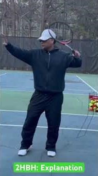 PreBeginner, DS0, 2-Handed Backhand Lesson: Approach 3 (Explanation)