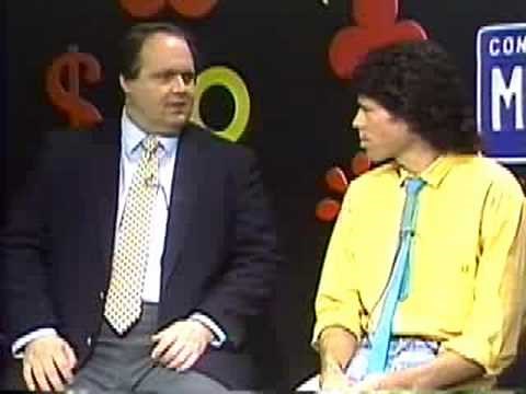 Rush Limbaugh's first TV interview from 1988 - Part 1 of 3