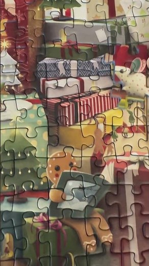 Twas the night before Christmas. It might be May but Christmas jigsaws aren’t just for Christmas!