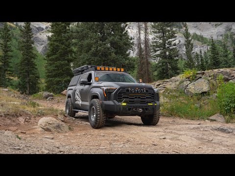 3rd Gen Tundra Does Imogene Pass CO // 13,000 Feet! 4x4