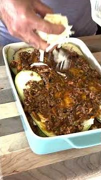 No-Pasta Lasagna with Homegrown Zucchini & Eggplant