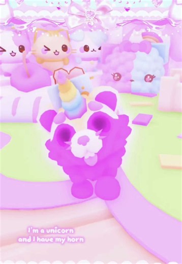 I’m a unicorn and I have my horn 🦄🐾 #adoptme #kawaii #cutecore #adoptmetrading #adoptmetrend