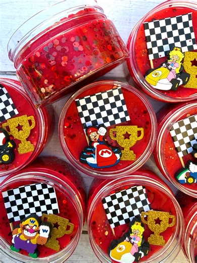 Mario Kart Racing Playdough Kit | Racing Car Sensory Dough | Video Game | Kids Party Favour | Dough to Go | Birthday Gift | Party Bag Filler - Etsy Australia