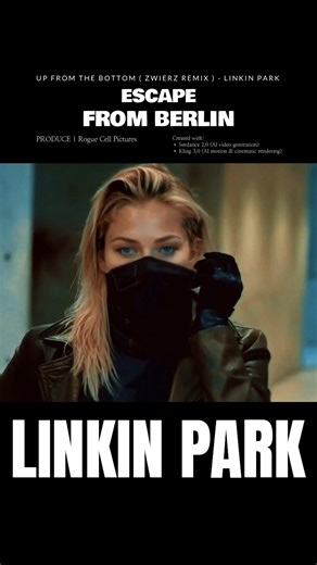 Escape from Berlin with LINKIN PARK ( ZWIERZ remix) music #linkinpark #shorts