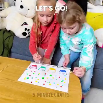 8.7M views · 31K reactions | Engaging water droplet drawing game for kids  | 5-Minute Crafts | Facebook