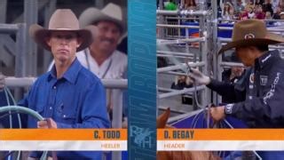 2025 Rodeo Houston Team Roping Champions: Derrick Begay & Colter Todd! #WeAreProRodeo | PRCA ProRodeo