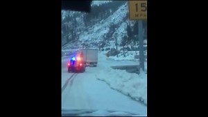 64K views · 474 reactions | SEMI SLIDES DOWN MOUNTAIN A semi truck driver kept his cool as his rig slid down Interstate 80 east of Truckee. Video from CHP - Truckee . | KCBS Radio | Facebook