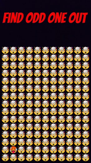 #emoji #emojichallenge #illusion #emojyfind #riddles #funny Find Odd one out