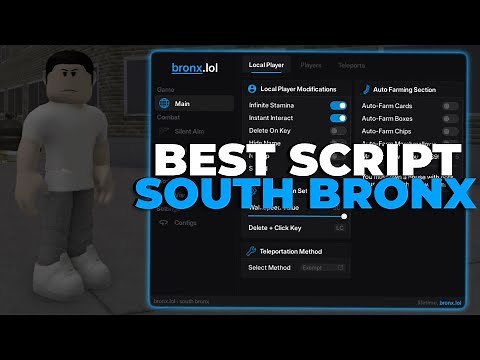 [UNDETECTED!] The BEST South Bronx Script (Working - Autofarm, Dupe, Instant TP, + MORE!)