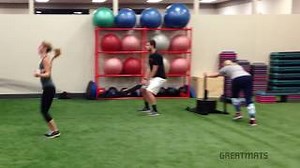 Artificial Grass at Ferris State University Fitness Center - V-Max Gym Turf