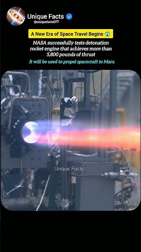 NASA New Detonation Rocket Engine Breaks Records 😱