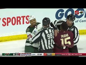 Ryan Reaves vs Bokondji Imama Mar 12, 2023