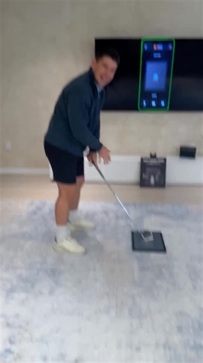 Golf Daddy on Instagram: "How does the Golf at Home connect to the TV? 1. Find your tv via airplay and connect 2. If your in the simulator mode, turn on tv mode And then your good to go!"