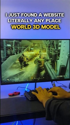 This website turns real places into 3D models 🗺️