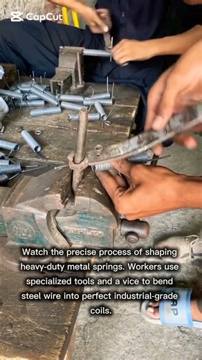 Industrial Spring Manufacturing Process