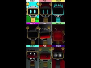 Incredibox Sprunki All PHASES From 1 - 9 LIVE-7 #sprunki #incredibox #sprunkilive