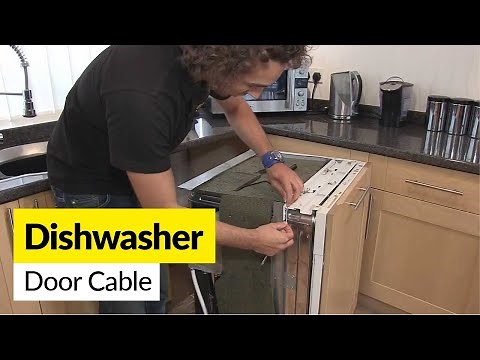 How to Replace a Dishwasher Door Cable