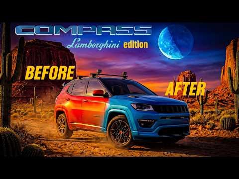 INDIA main hua AMERICAN car par ITALIAN colour 🔥 | 1 in a Million Compass Painted ‪@Brotomotiv‬