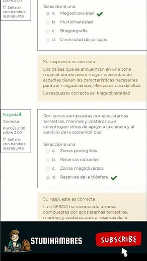 M20. Actividad formativa 4. El valor de la biodiversidad. #prepaenlineasep #prepa #M20 #af4