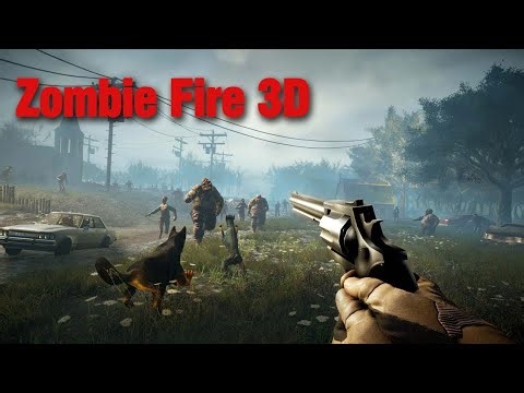 Surviving Endless Zombie Waves in Zombie Fire 3D!