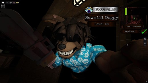 [Roblox Piggy急速行进]沙滩Doggy实战试玩（滨海屠杀包）