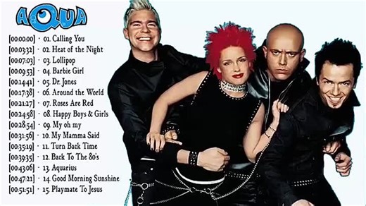 Aqua Greatest Hits Playlist - Aqua Top 20 Best Songs Dance 90 s.mp4