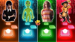 2.8K views · 47 reactions | Wednesday Addams vs Alien Dance vs Enid...