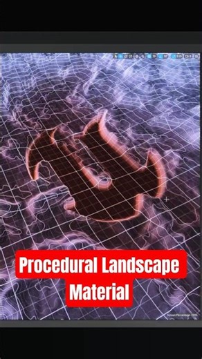 Procedural Landscape Material #unrealengine #shaders