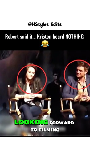 Robert’s answer caught Kristen completely off guard 😂 #robertpattinson #kristenstewart