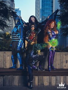 Teen Titans Come Together in an Impressive Group Cosplay