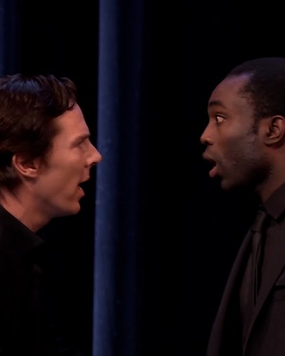 "To be or not to be... that is the QUESTION?" When some of the world's finest actors struggled with how best to deliver Hamlet's immortal line, a surprise star had the final word. Gregory Doran, former artistic director of the Royal Shakespeare Company, looks back on the challenges he faced in bringing together a cast of acclaimed actors for his 2016 live BBC extravaganza marking 400 years since the death of William Shakespeare. Of this comedy sketch, he says it had a serious purpose of showing 